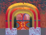 George Nama, Ballet Series 2, 1973, serigraph