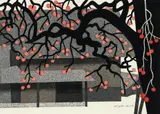 Kiyoshi Saitō, Persimmon in Aizu, 1973, color