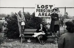 Lost Persons Area, 1963, printed later by Elliott Erwitt, gelatin silver print, offered Jun 2025