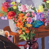 Stephen Hankin, Summer Bouquet, 1988, oil on linen