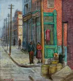 Samuel Rosenberg, Logan and Clark Streets
