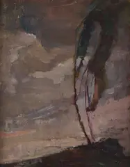Expressionist Tree Study by Rachel Sutton, circa 1920, oil on canvas, offered Jun 2025