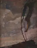Rachel Sutton, Expressionist Tree Study, circa 1920, oil on canvas