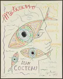 Jean Cocteau, Matarasso, 1957, color, lithograph on paper