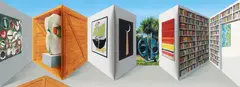 Patrick Hughes, St. Ives, 2007, 3D, lithograph with hand coloring