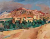 Adolphe Milich, French Landscape, undated, c.1950, oil on canvas, since relined