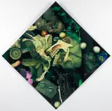 Steve Mendelson, Found Object Assemblage, digital color, photograph mounted to aluminum