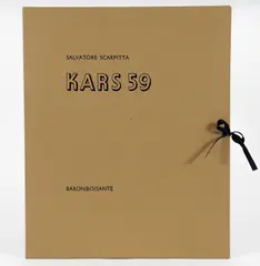 Kars 59, portfolio of 3 prints, 1989, etchings and by Salvatore Scarpitta, aquatint on Somerset Textured paper, each one, offered May 2025