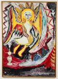 Robert Wright, Untitled - The Angel, 1991, oil on thin board