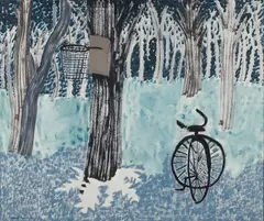 March Avery, By the Edge of the Woods, 1963, oil on canvas
