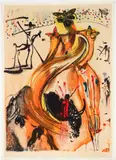 Salvador Dalí, Papillon Toreador [Butterfly Bullfighter], early 1970s, color