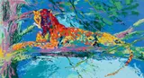 LeRoy Neiman, Kenya Leopard, 1970s, color