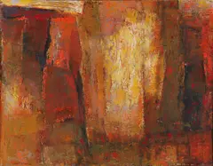 Arizona by Samuel Rosenberg, 1963, oil on canvas, offered Apr 2025