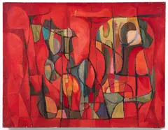 Torsos by Milton Weiss, 1956, oil on canvas, offered Apr 2025
