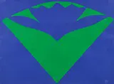 Jack Youngerman, Green Warm Blue