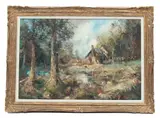 Americo Makk, Untitled, Oil On Canvas Tarvisio