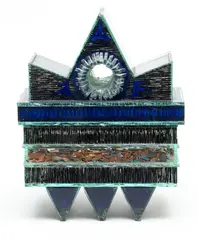 Glass & by Leslie K. Ott, Mixed Media Assemblage, offered Jul 2023