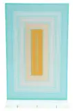 Richard Anuszkiewicz, ' W 11.5', Hand Painted Acrylic On Board Multiple, 1972, #39/60