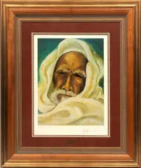 Anthony Quinn, ' W 17.5', Lithograph In Colors On Wove Paper, The Prophet