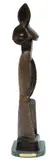Alexander Archipenko, Untitled, Bronze Sculpture, 20th C., Geometric Statuette