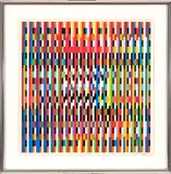' W 28.5' by Yaacov Agam, Serigraph In Colors On Wove Paper, Evening, offered May 2023