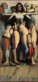 Russell Keeter, ' W 36.25', Oil On Canvas, Nude Study