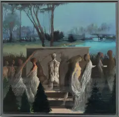 Belle Isle Series by Russell Keeter, Oil On Canvas, offered May 2023