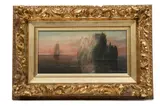 Wesley Elbridge Webber, ' W 16', Oil On Canvas On Board, Late 19th C., Arctic Morning