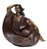 Victor Gutierrez, ' W 9.5'' L 16', 1992, Bronze Sculpture