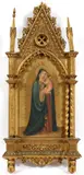 Fra Angelico, ' W 8', Oil Or Tempera On Wood Panel Late 19th/early 20th C., Madonna Della Stella