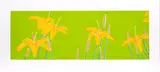 Alex Katz, ' W 39', Serigraph Art Print Lincoln Center Poster 1992, Day Lilies