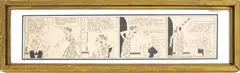 ' W 18' by George McManus, India Ink On Paper, 1925, Count Hiscash Dibacle, offered Apr 2023