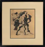 Jacques Lipchitz, ' W 8', Offset Lithograph On Paper, 1939, Untitled (Abstract)