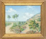 Willard Nash, ' W 19', Oil On Canvas, 1935, Coastal Dunes