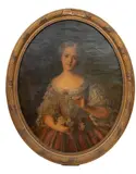 Jean-Marc Nattier, ' W 29', Oil On Canvas, Madame Louise De France