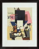 Kasimir Malevich, ' W 24', Lithograph On Paper, C. Later 20th C., Composition With The Mona Lisa