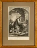 Michel Aubert, ' W 8.5', Engraving On Paper, St. Paul