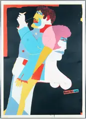 ' W 28' by Richard Linder, Screenprint On Wove Paper, Room For Rent, offered Mar 2023
