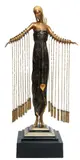 Erté, ' W 10'' Depth 6.5', Bronze Sculpture, 1990, Zobeide