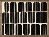 Albert Bitran, ' W 34', Oil On Canvas 1952, Migration