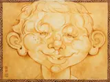 Martin Wong, ' W 48', Oil On Canvas C. 1978-1979, Alfred E. Neuman