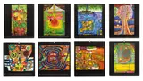 ' W 19' by Friedensreich Hundertwasser, Offset Color Lithographs On Paper "Cicero Art Calendars" 4 Works, offered Feb 2023