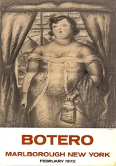 ' W 24.2' by Fernando Botero, Lithograph On Wove Paper, C. 1972, Marlborough, New York, offered Feb 2023