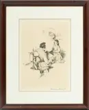 ' W 12' by Norman Rockwell, Lithograph On Wove Paper, 1974, The Tutor (The Teacher), offered Feb 2023