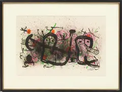 Untitled by Joan Miró, Lithograph In Colors On Wove Paper, Collectors Guild, offered Feb 2023
