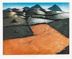 Arnd Maibaum, Untitled, 1982, Etching In Colors On Wove Paper