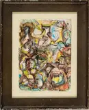Untitled by Jack Faxon, Mixed Media Watercolor, offered Feb 2023