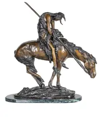 James Earle Fraser, Untitled, Bronze Sculpture