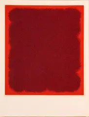 ' W 17.25' by Bernd Berner, Screenprint On Wove Paper, 1971, Untitled, offered Jan 2023