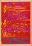 Keith Haring, ' W 27', Andy Warhol (AMERICAN, 1928-1987) Screenprint In Colors Poster, Jazz Festival